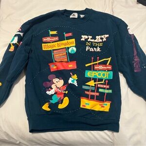 Walt Disney World 'Play In The Park' Navy Sweatshirt